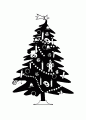 Coloriage Sapin de Nol avec bougies et dessin Sapin de Nol avec bougies