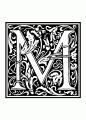 Coloriage Lettre M et dessin Lettre M