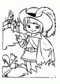 Coloriage Petit chevalier et dessin Petit chevalier