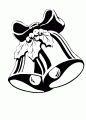 Coloriage Belles cloches de Nol et dessin Belles cloches de Nol